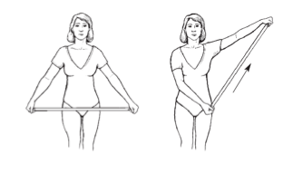 Упражнения с гимнастической палкой