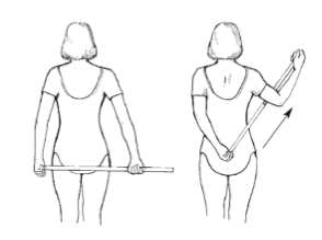 Упражнения с гимнастической палкой