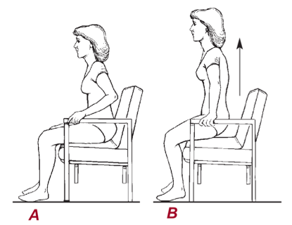 Отжимание плечами
